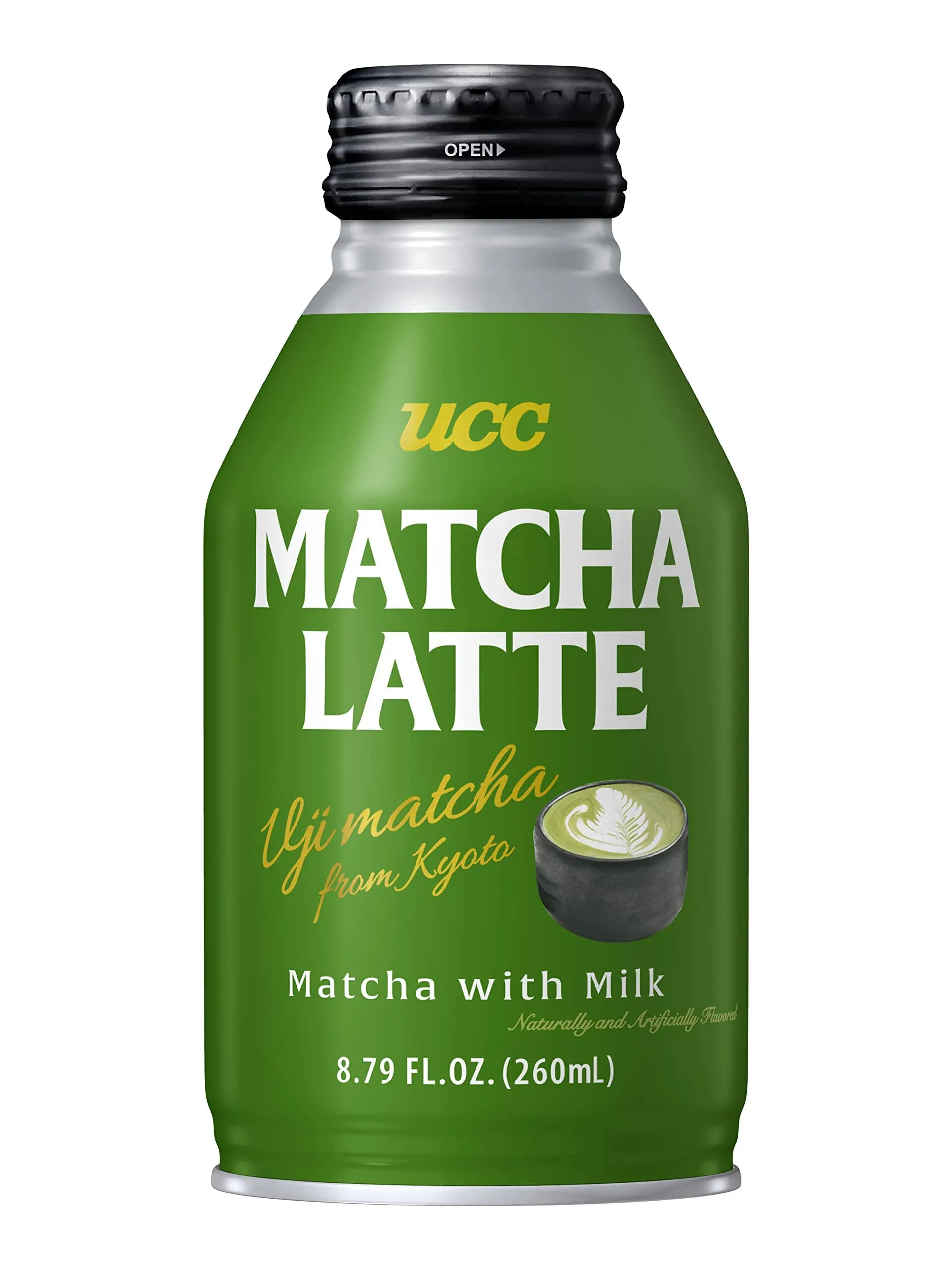 UCC Uji Matcha Latte From Kyoto 8.79 fl oz (260ml) x 24 cans