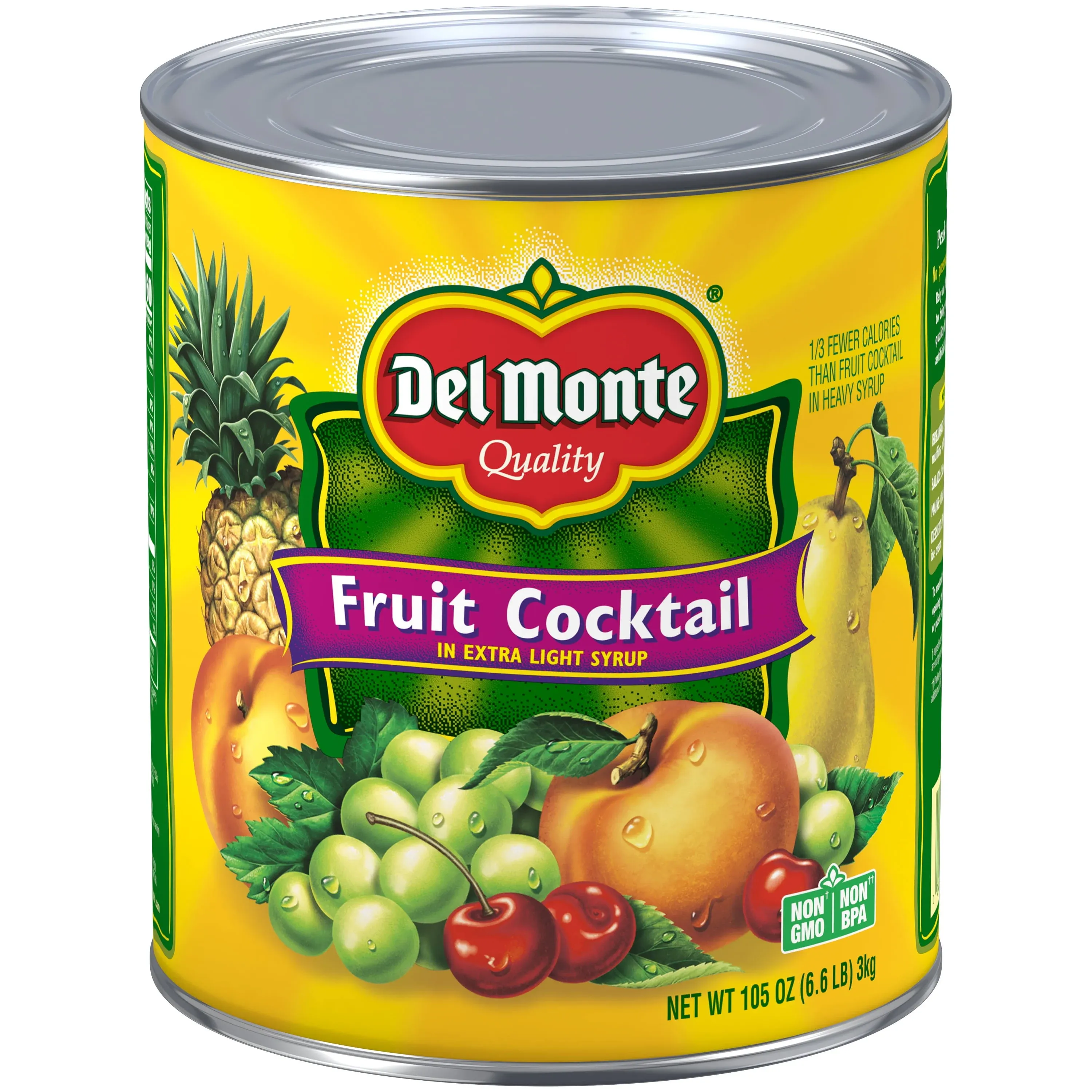 Del Monte Fruit Cocktail in Light Syrup (106 oz.)