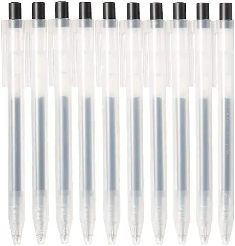 Muji Smooth Gel Ink Ballpoint Pen Knock Type