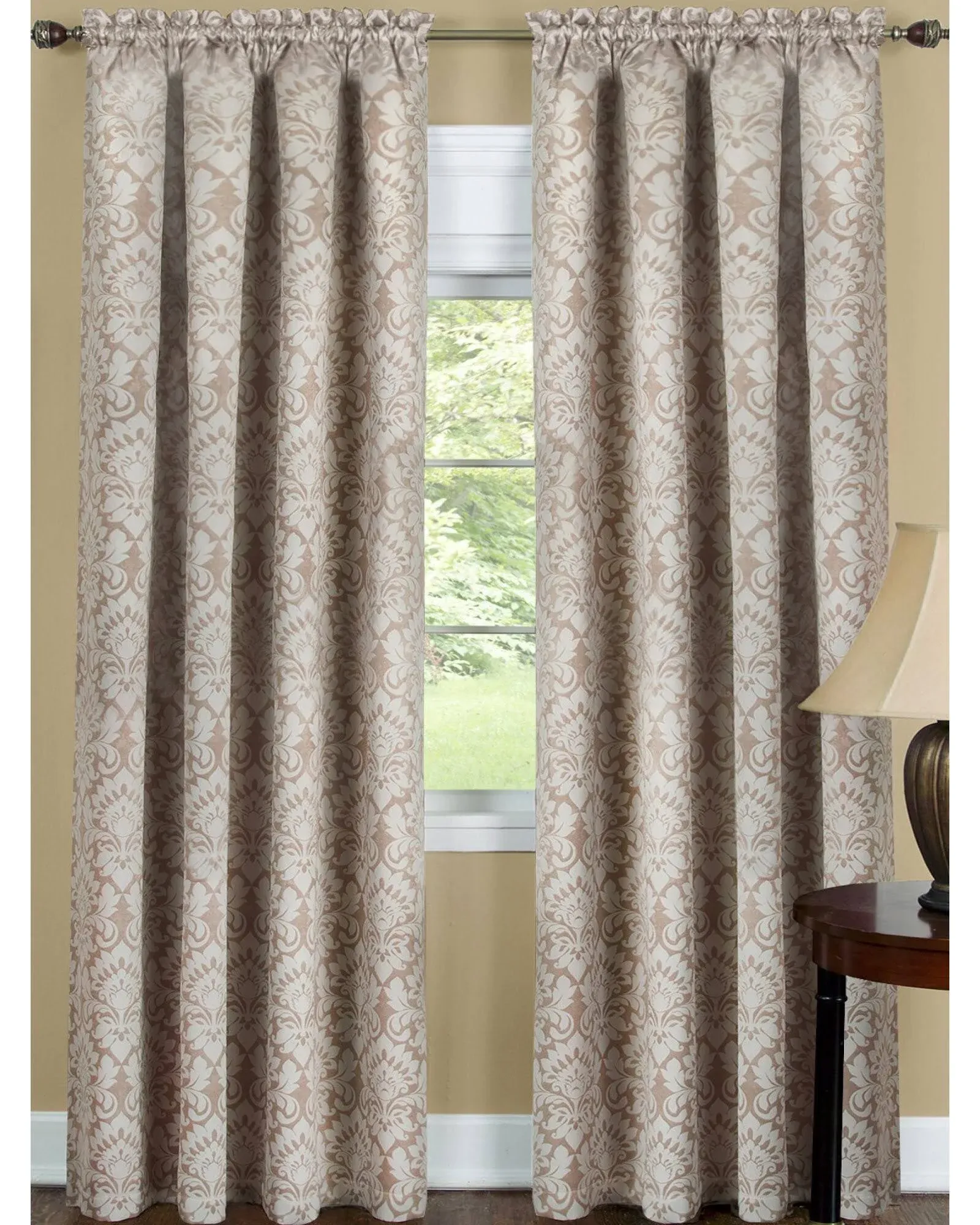 Achim Sutton Waterfall Valance Tan