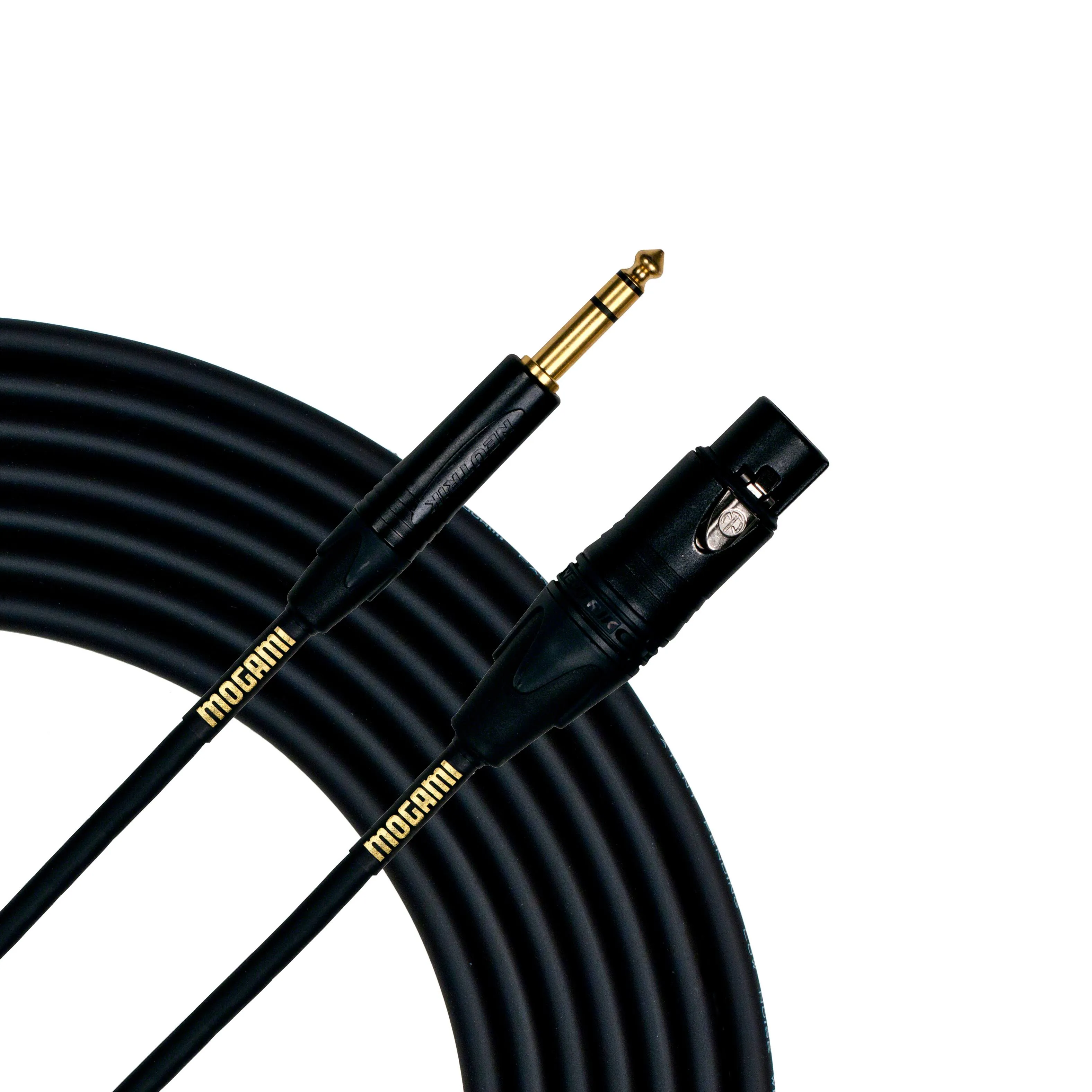 Mogami Gold TRS to Female XLR Cable; 20 ft