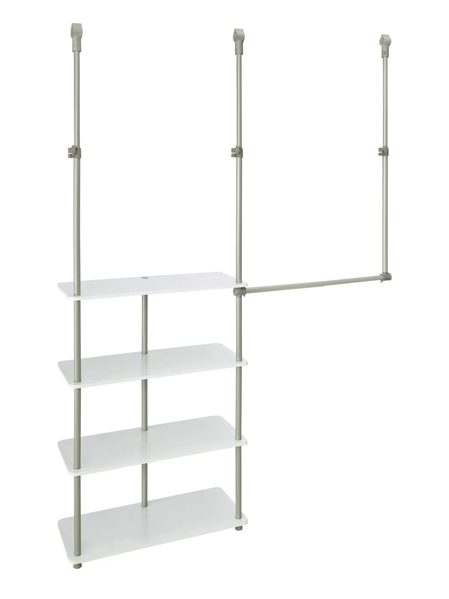 Closetmaid 4-Shelf Closet Maximizer, White