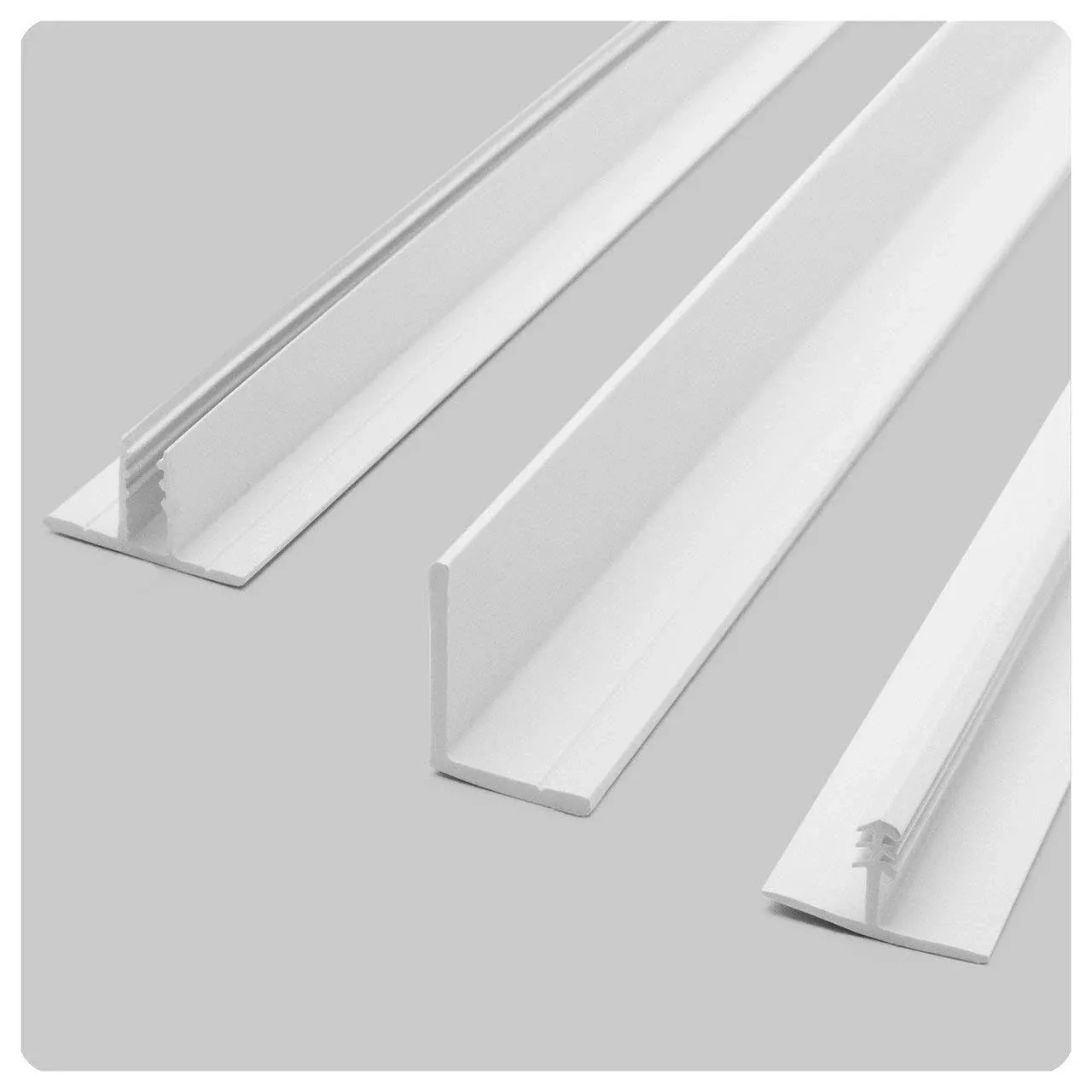 Direct-Mount Ceiling Grid Kit (125sqft, White)