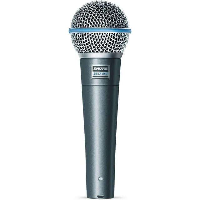 Shure Beta 58A Supercardioid Dynamic Vocal Microphone