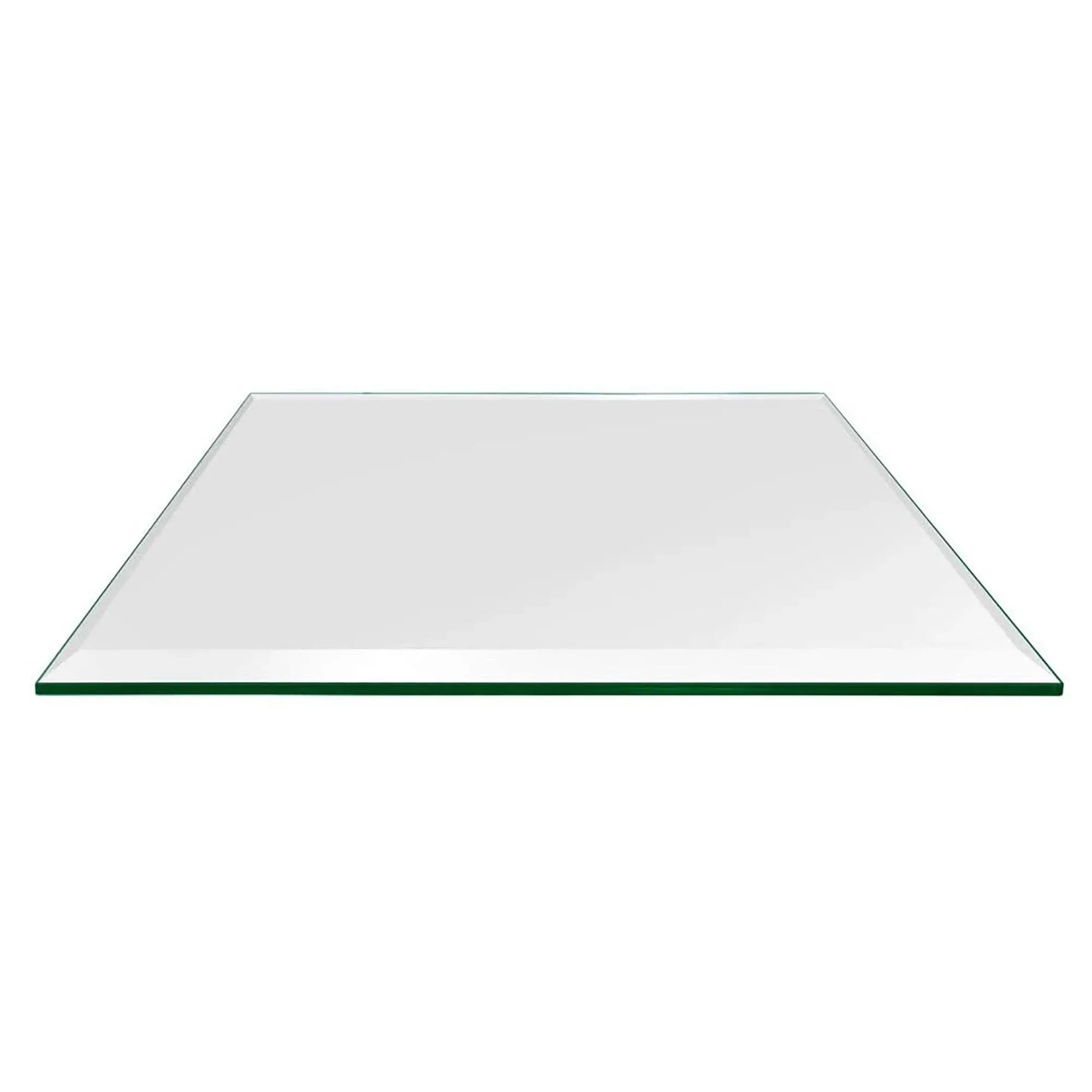 Dulles Glass Square Glass Table Top Tempered