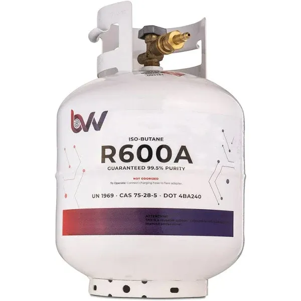 BVV 20LB ISO-BUTANE R600A - 99.5% Guaranteed High Purity USA