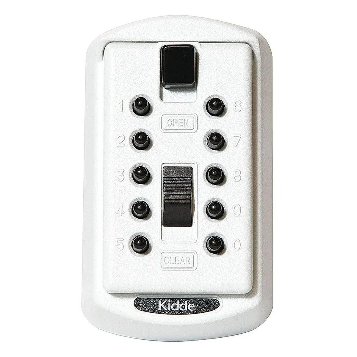 Kidde - #001413 Keysafe Slimline 2-Key Push Button, White