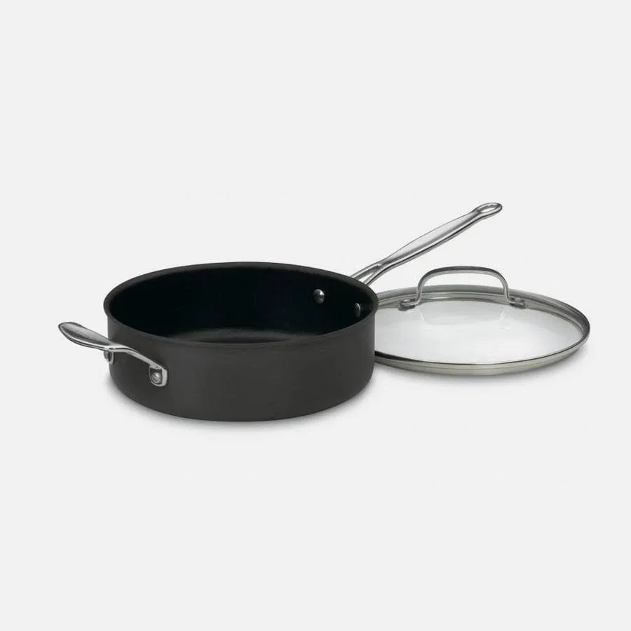 Cuisinart Chef&s Classic Non-Stick Hard Anodized 5.5 Quart Saute Pan