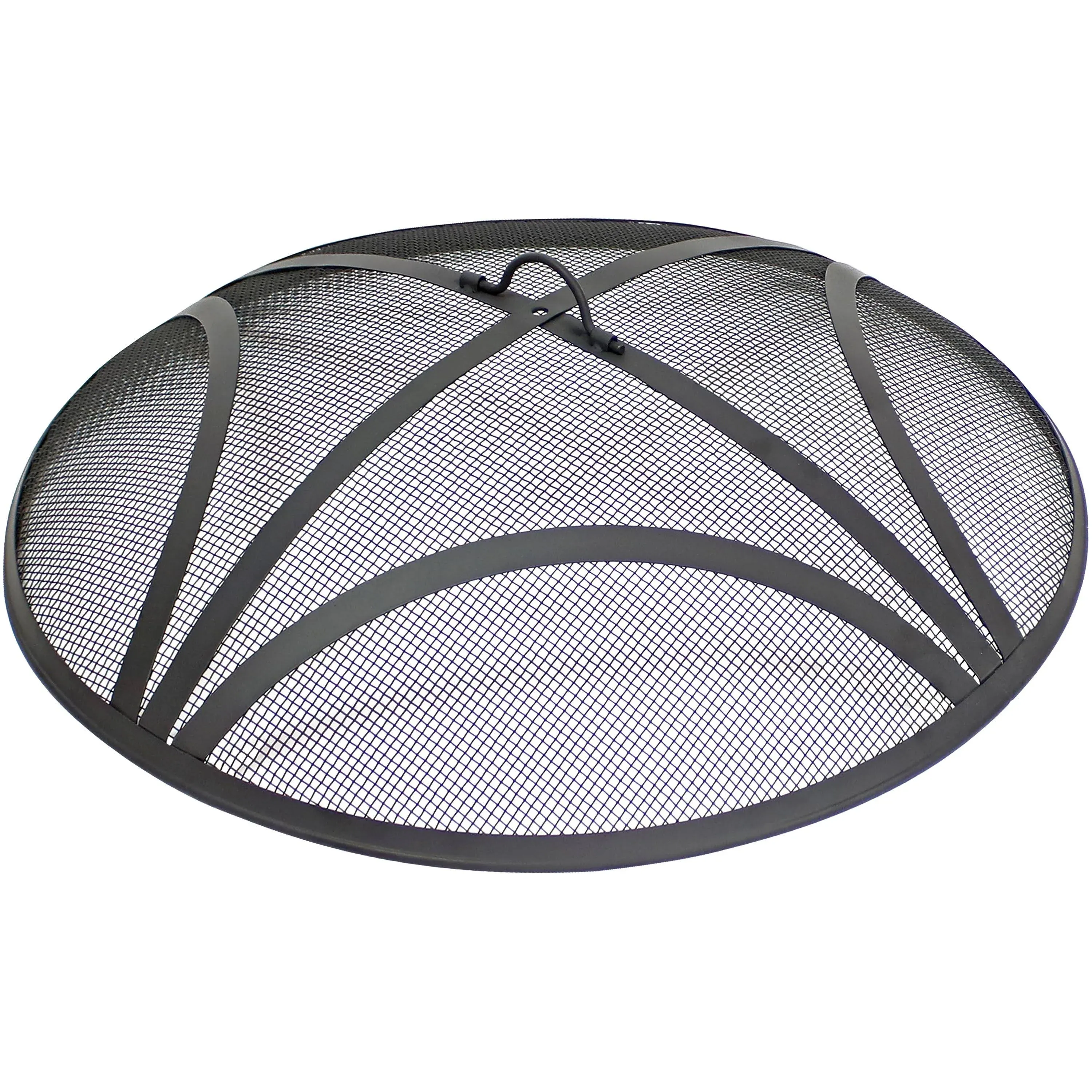 Sunnydaze Decor Reinforced Steel Mesh Fire Pit Spark Screen, 30 in.