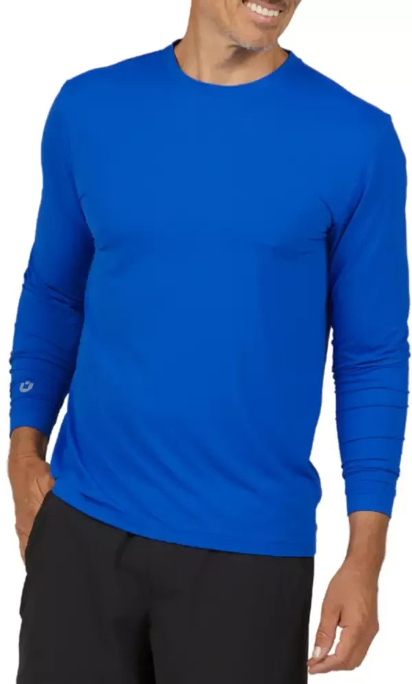 IBKUL Men's Long Sleeve Crewneck T-Shirt