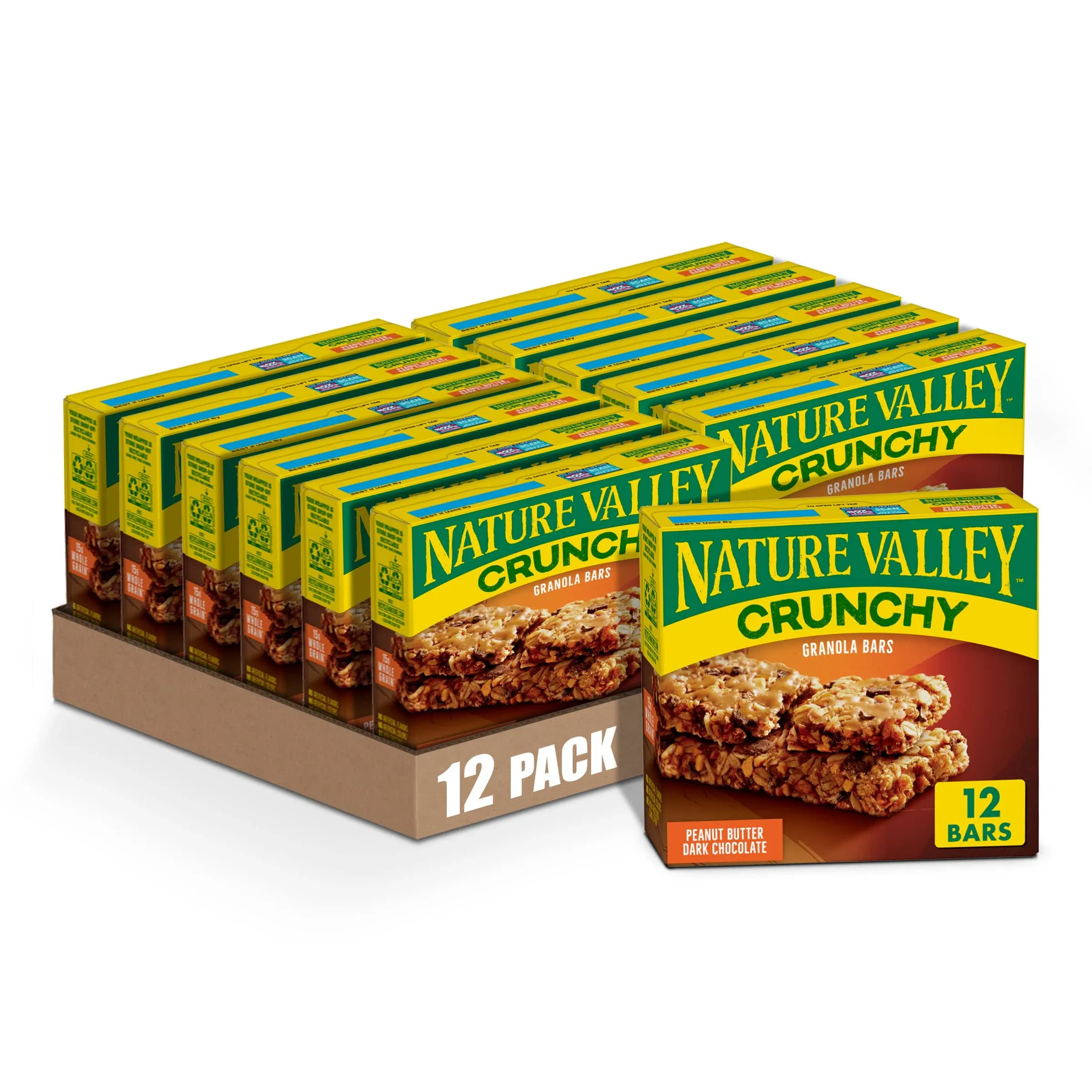 Nature Valley Protein Chewy Bars, Peanut Butter Dark Chocolate - 26 count