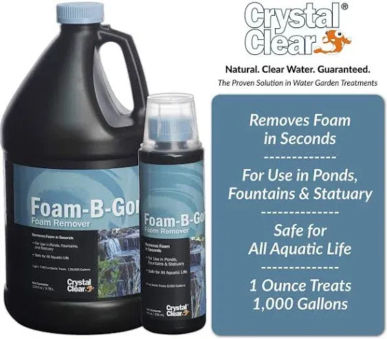 CrystalClear Foam-B-Gone