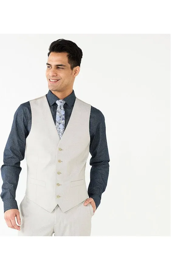 Men's Apt. 9® Premier Flex Performance Slim-Fit Washable Suit Vest