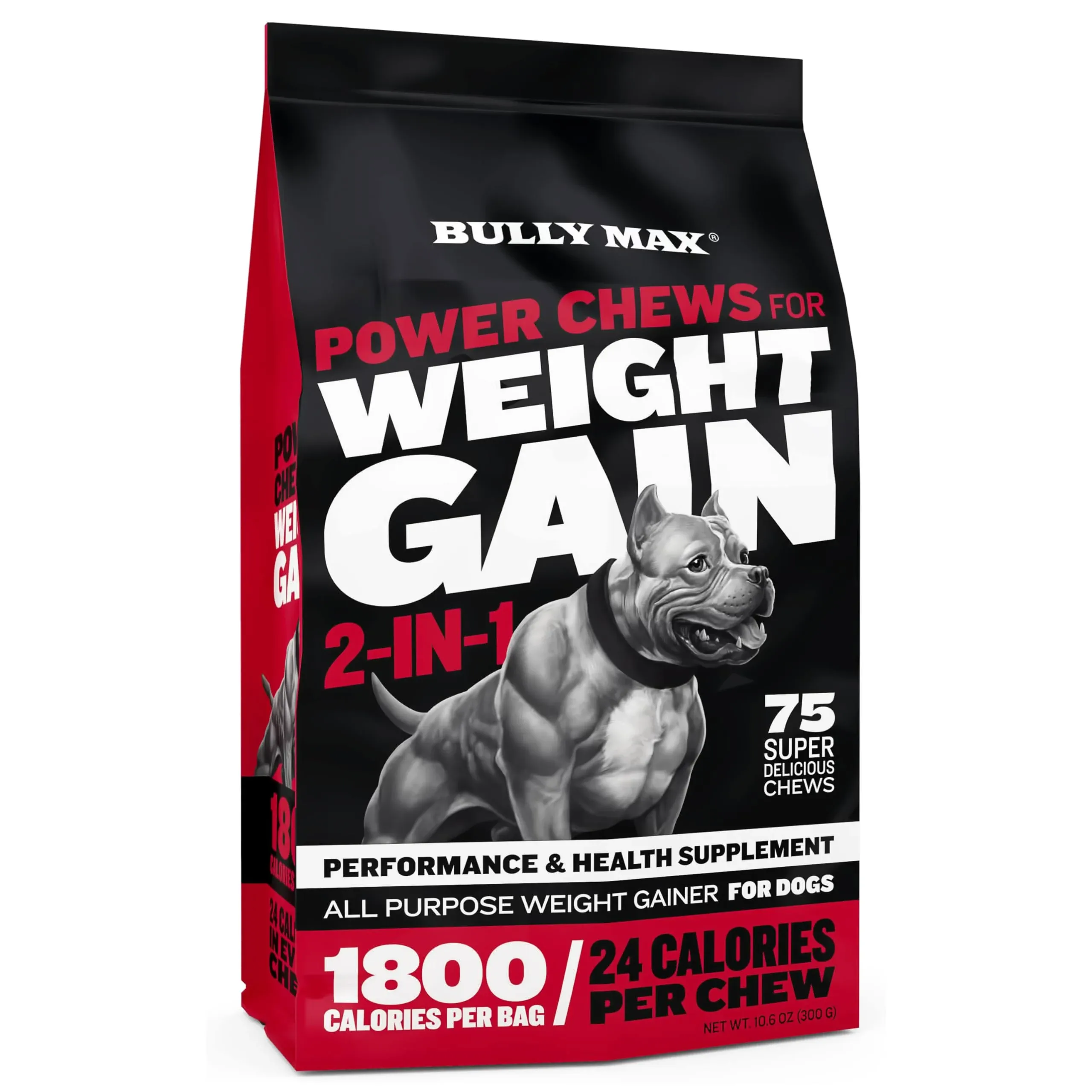 Bully Max Weight Gainer Supplement for Dogs Ingredients - Promotes Healthy Weight ...