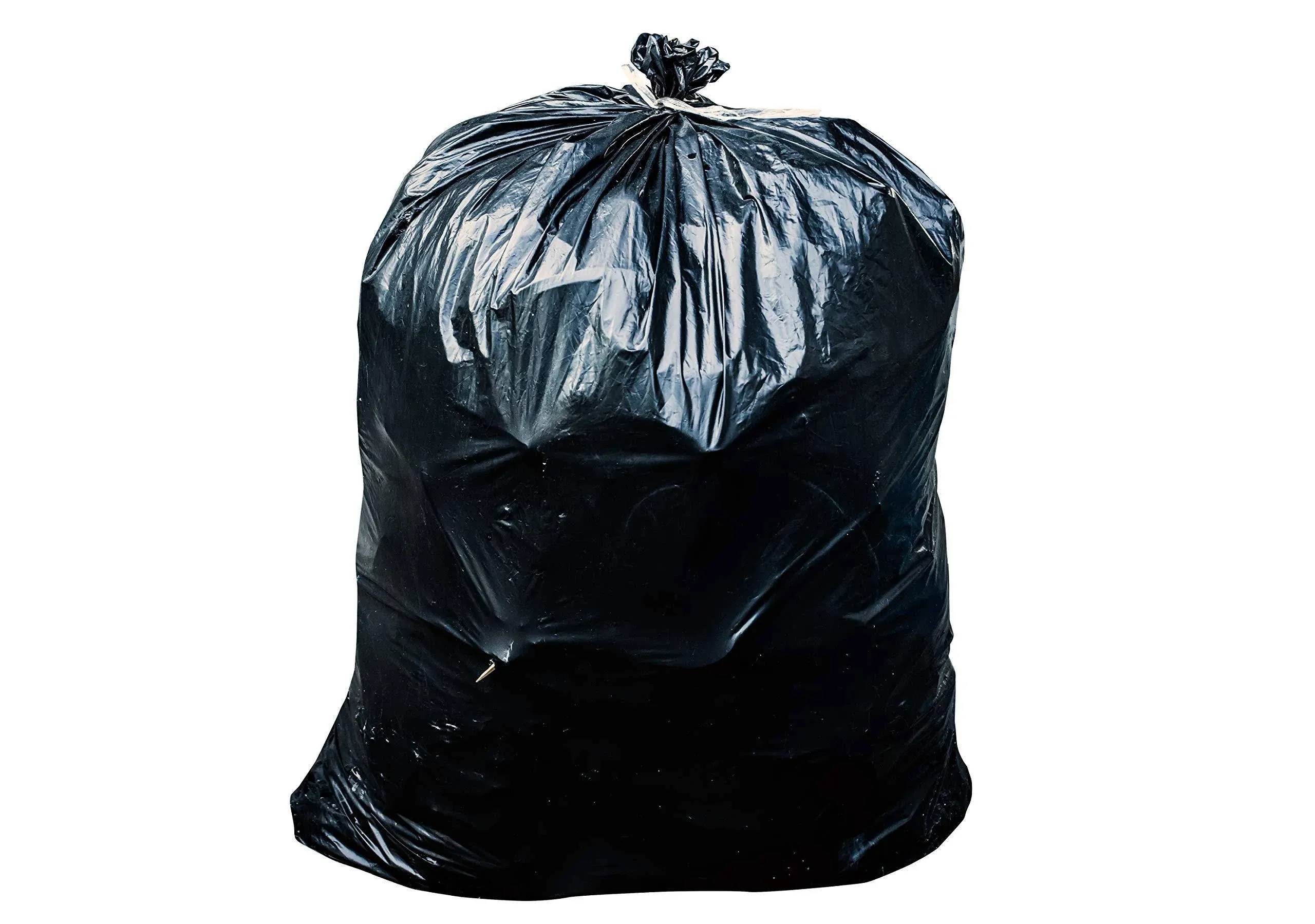 Toughbag 42 Gallon Contractor Trash Bags 3.0 Mil 50/Case Garbage Bags Black