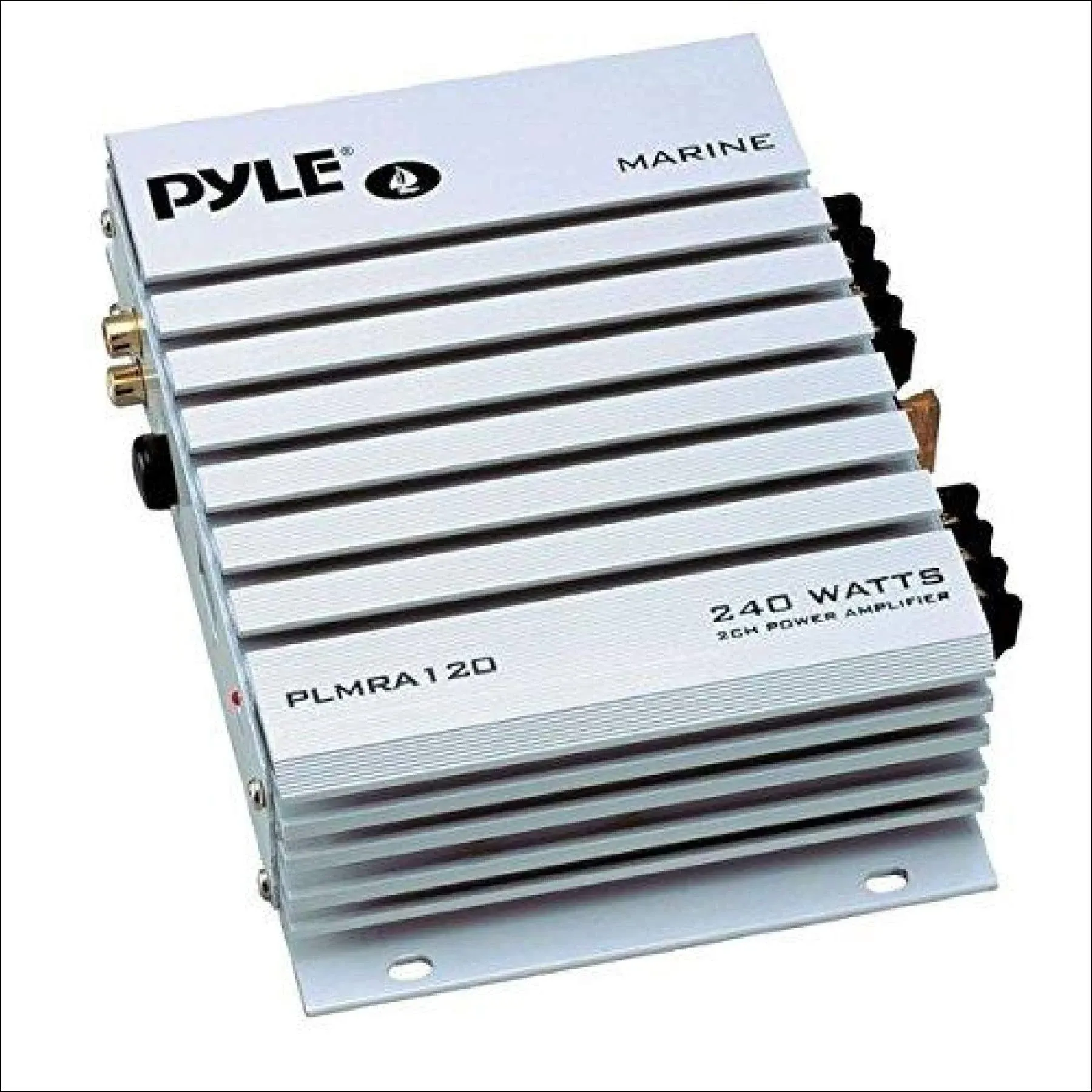 Pyle Hydra Marine Amplifier - Upgraded Elite Series 240 Watt 4 Channel