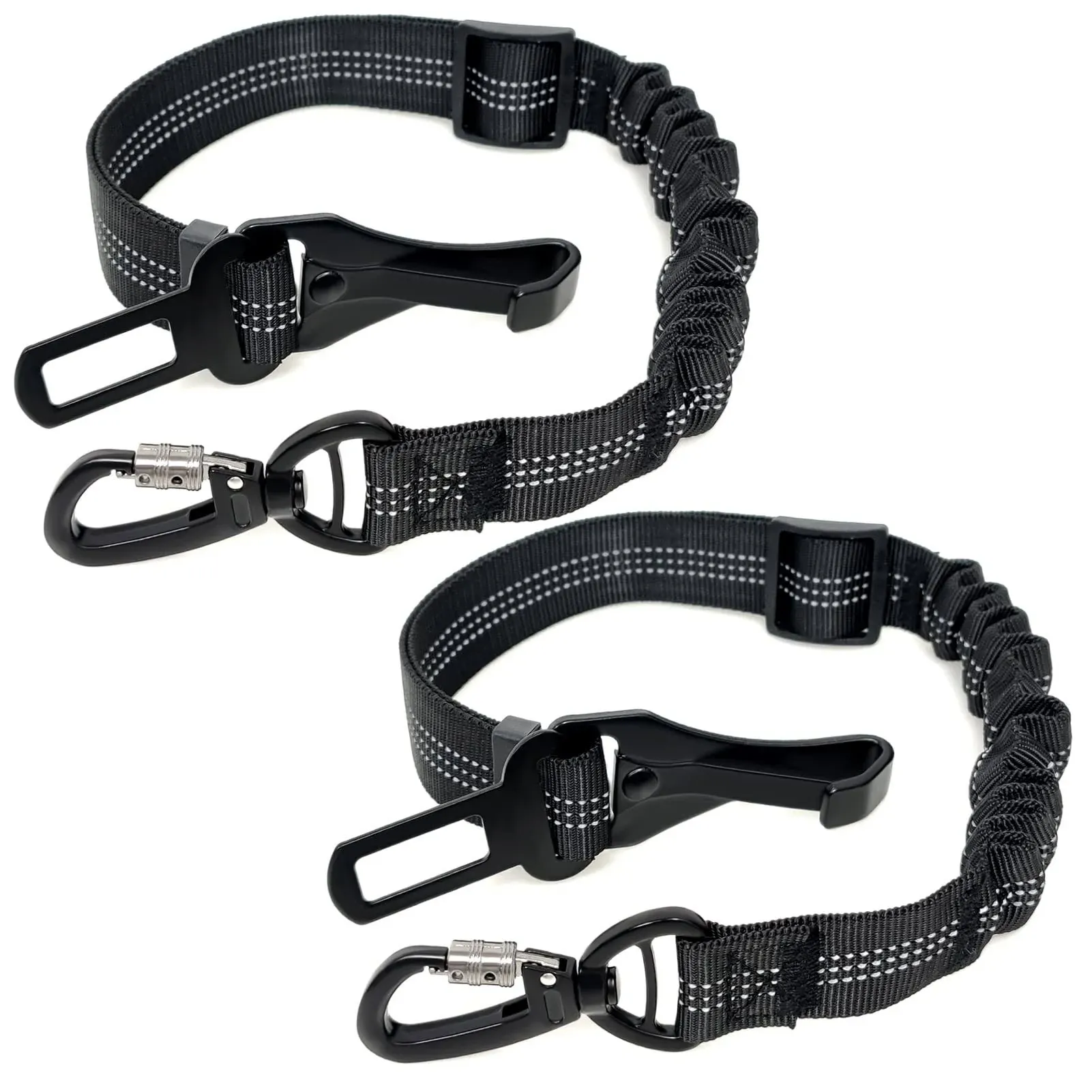 Dog Seat Belt, Heavy Duty Dog Seat Belt for Car with Latch Bar and... FMBI Sales