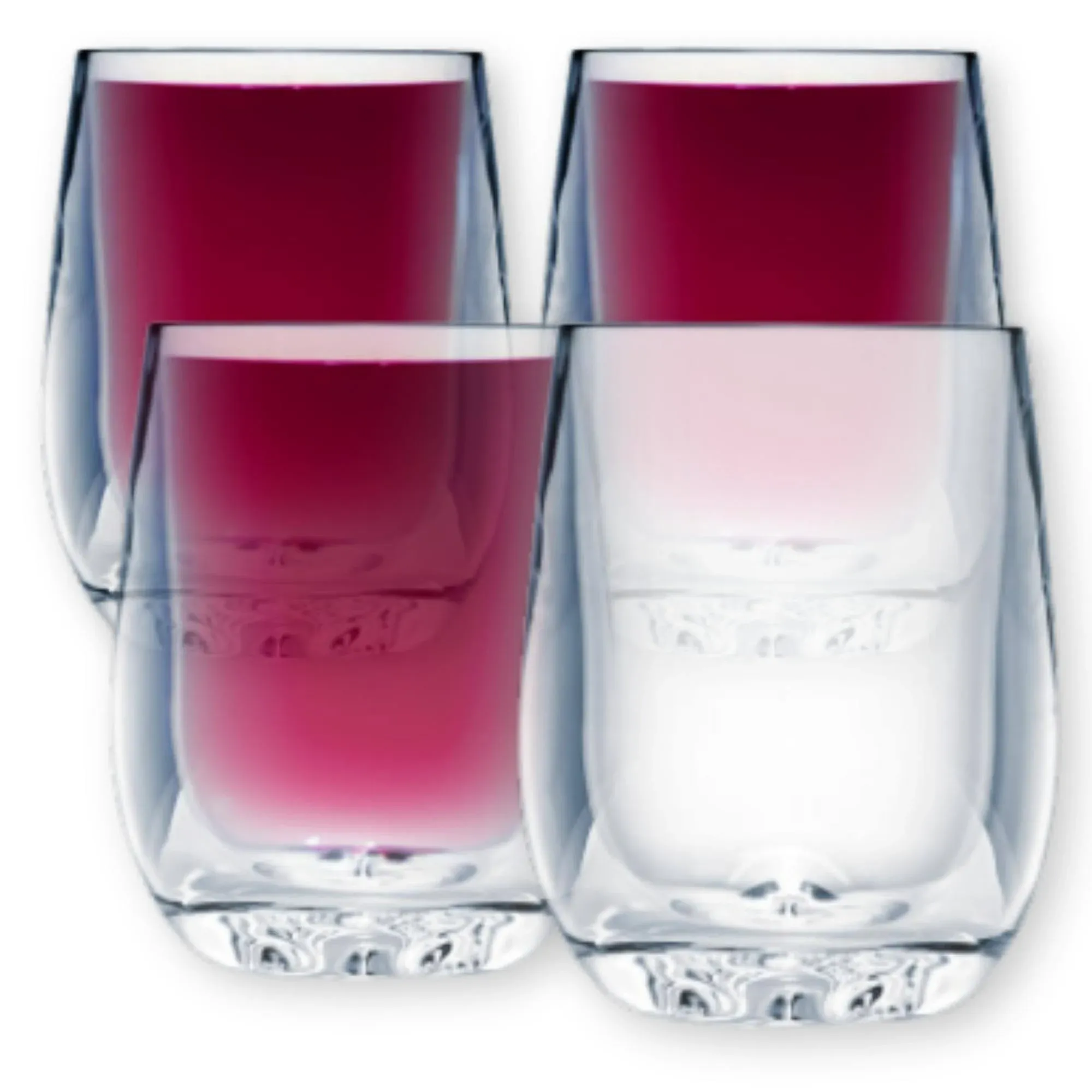 Strahl Unbreakable Stemless Osteria Bordeaux Wine Glass, Design Shatterproof..<wbr/>.