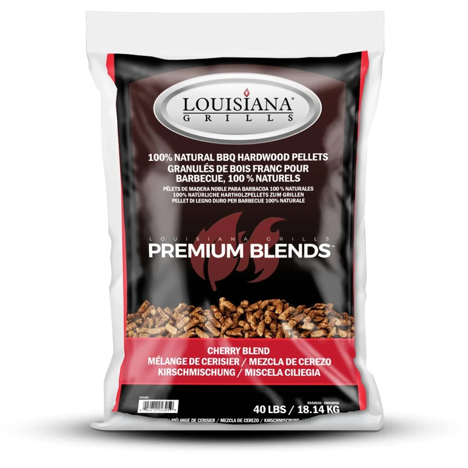 Louisiana Grills® 55404 - Premium Blends™ Cherry Blend Hardwood Pellets