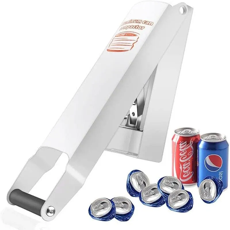 Chambridge Aluminum Can Compactor, 16 oz. Metal Can Crusher, Heavy-Duty Wall ...