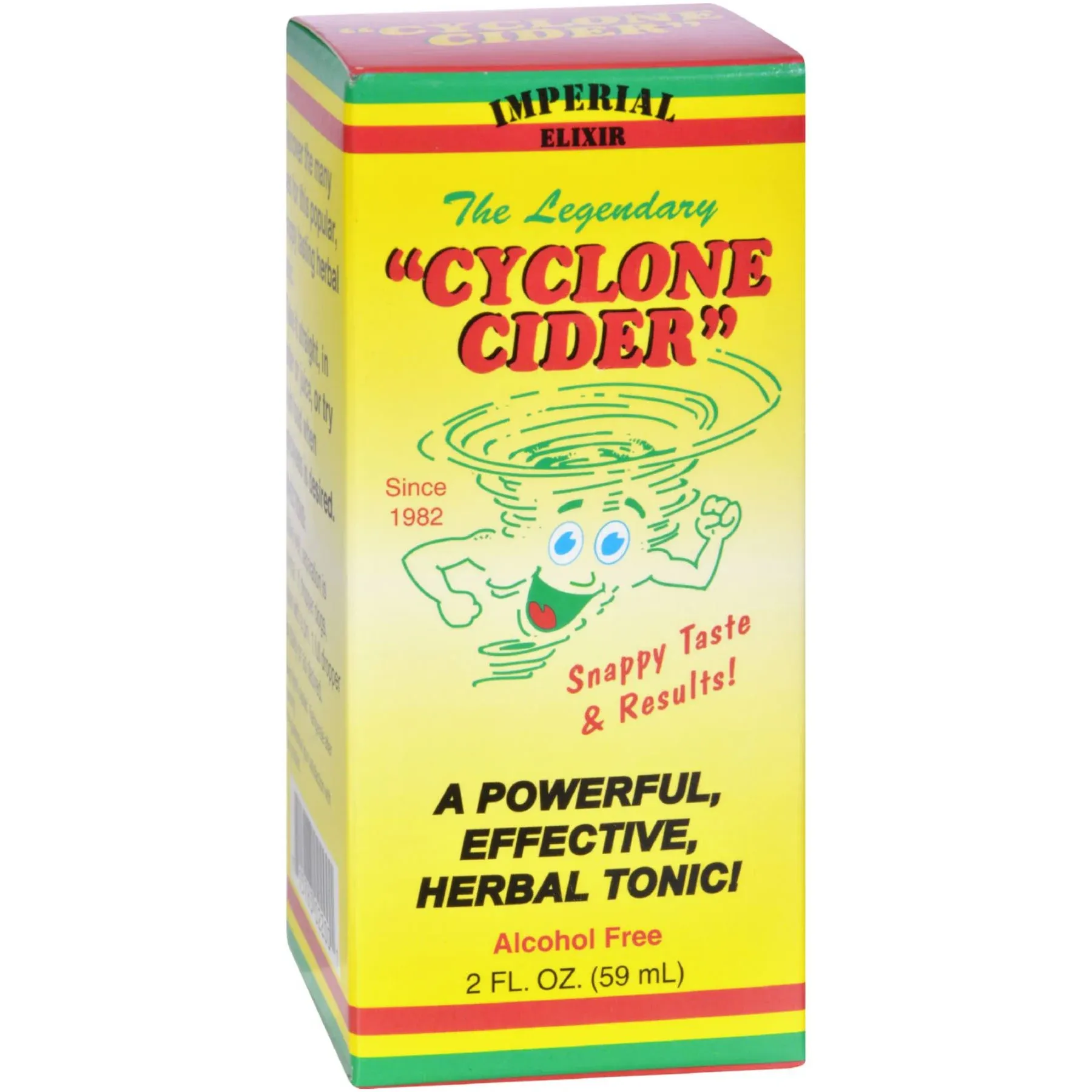 Cyclone Cider Herbal Extract Tonic Alcohol Free, 2 Oz