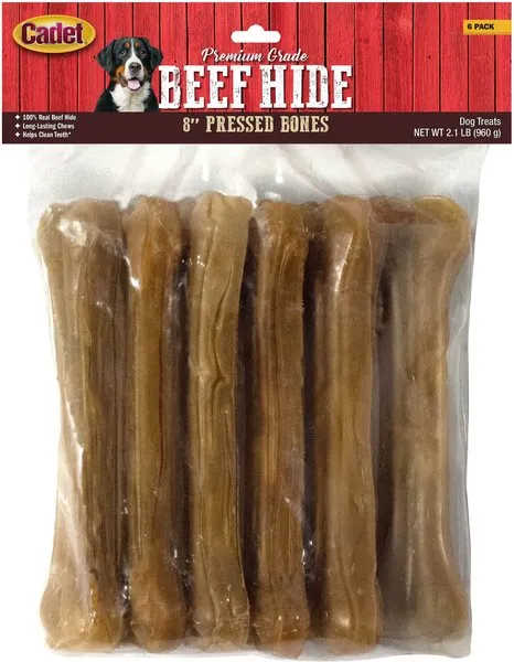 Cadet Premium Grade Pressed Beef Hide Bone