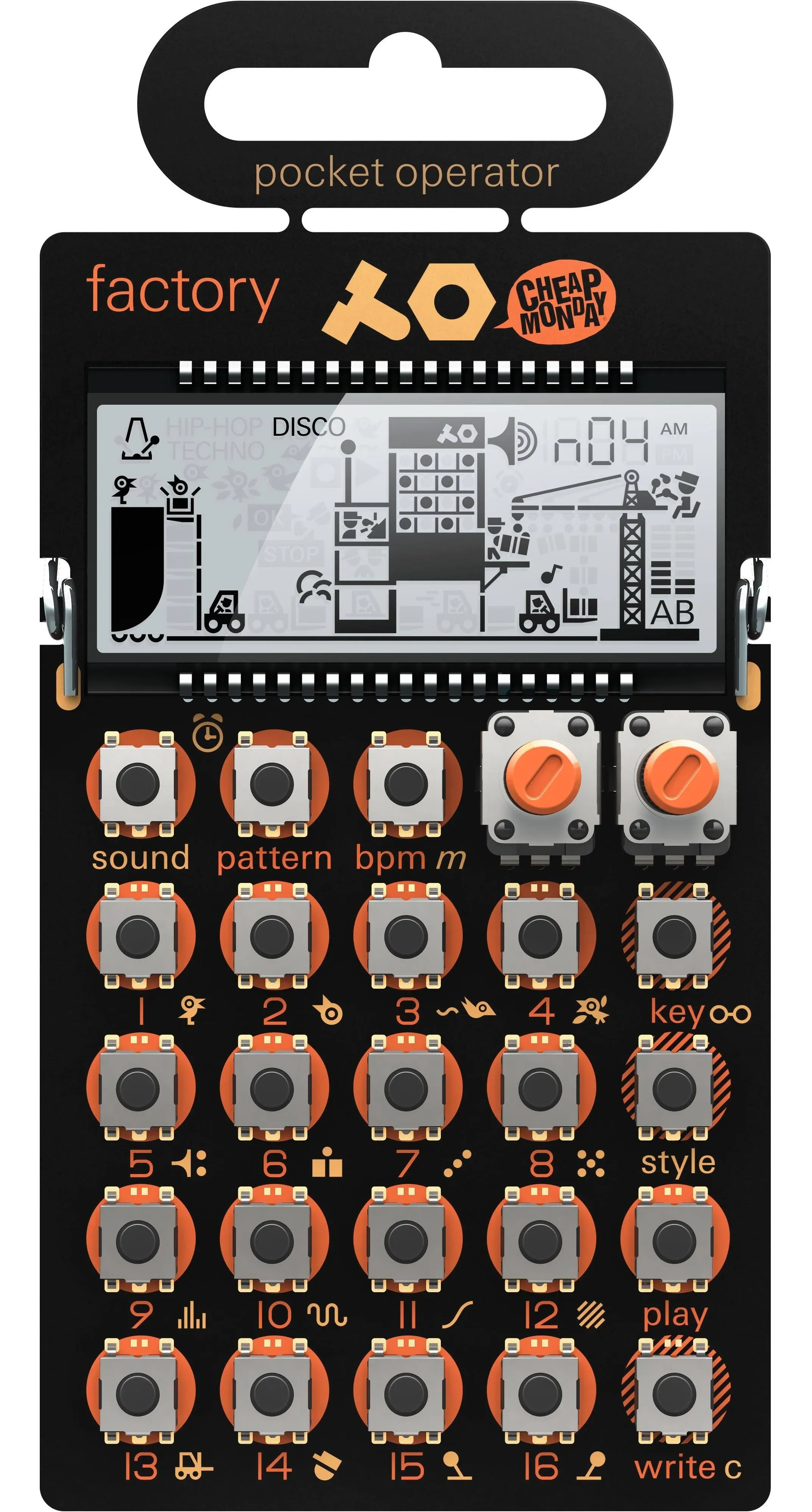 Teenage Engineering PO-16 Factory SYNTHESIZER - NEW - PERFECT CIRCUIT