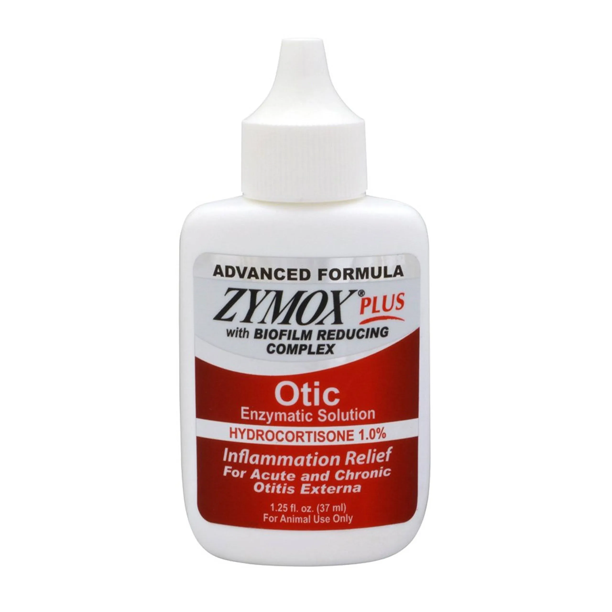 Zymox Plus Otic Enzymatic Solution with Hydrocortisone,1.25 oz Bottle