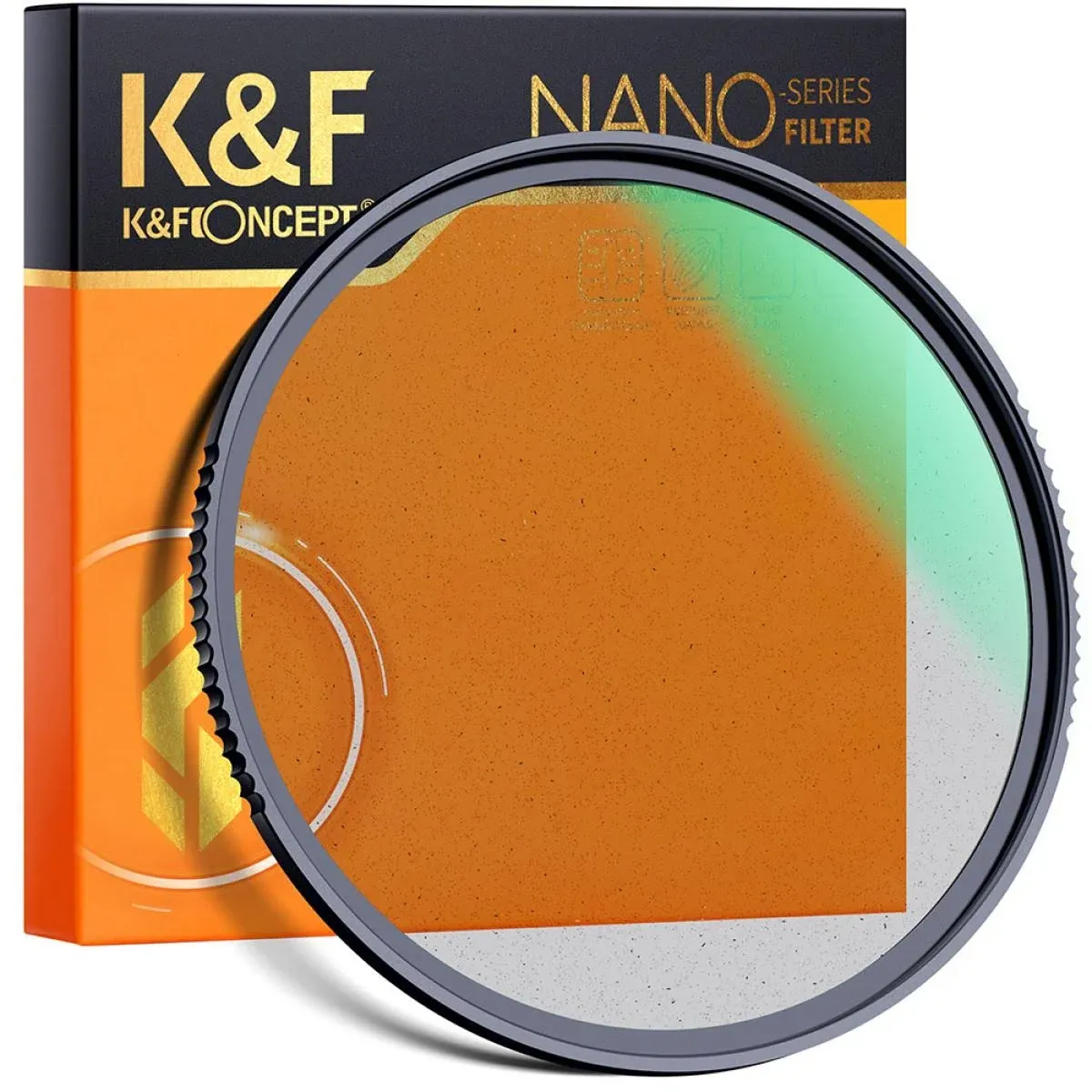 82mm Black Pro-Mist Filter 1/2 Special Effects Filter Ultra-Clear Multi-Layer Coated, Waterproof, Scratch-Resistant, Anti-Reflection Nano-Xcel Series