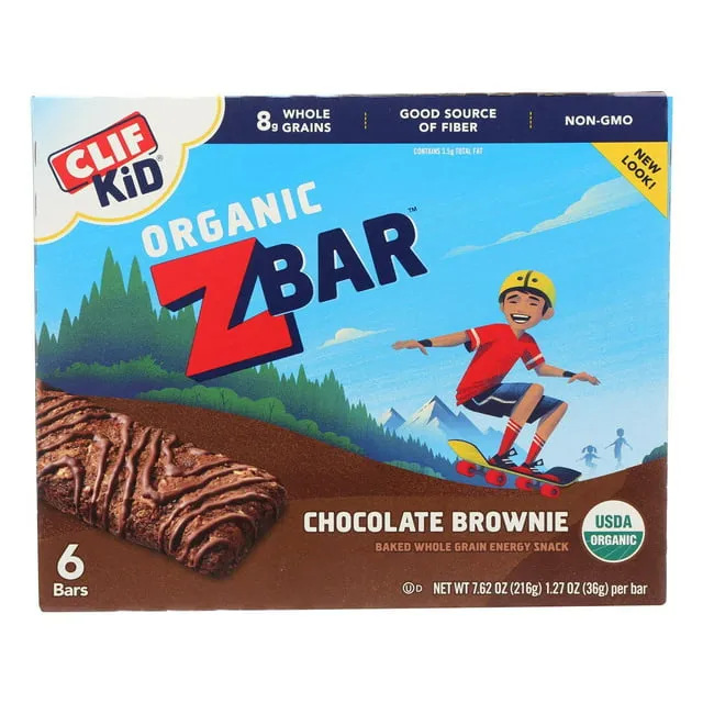 CLIF KID ZBAR Bars Chocolate Brownie