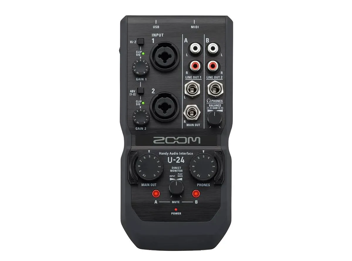 Zoom U-24 Handy Audio Interface