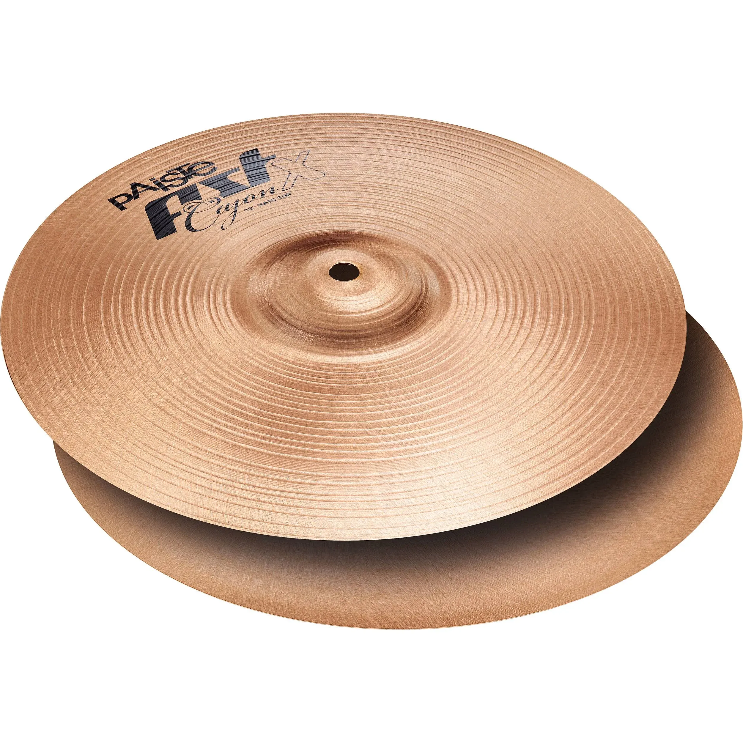 Paiste PSTX Cajon Hi-Hat Cymbal 12 in. Pair