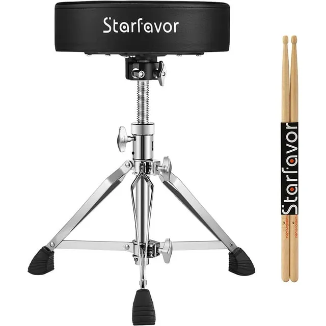 Starfavor Drum Throne Height Adjustable Drum Stool