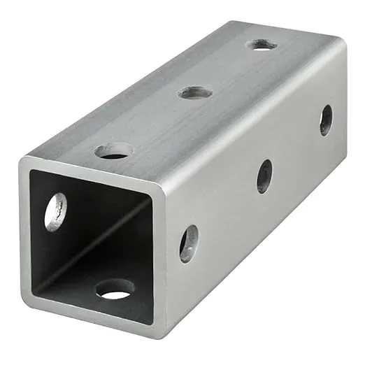 80/20 Inc., 9701, 1.5" x 1.5" RT Square Tube with Holes x 24"