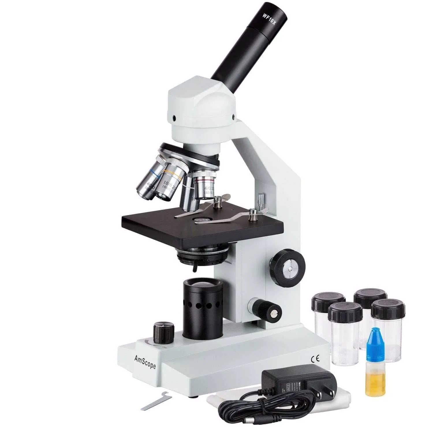 M500CL Compound Microscope with LED Illumination 40X-2500X