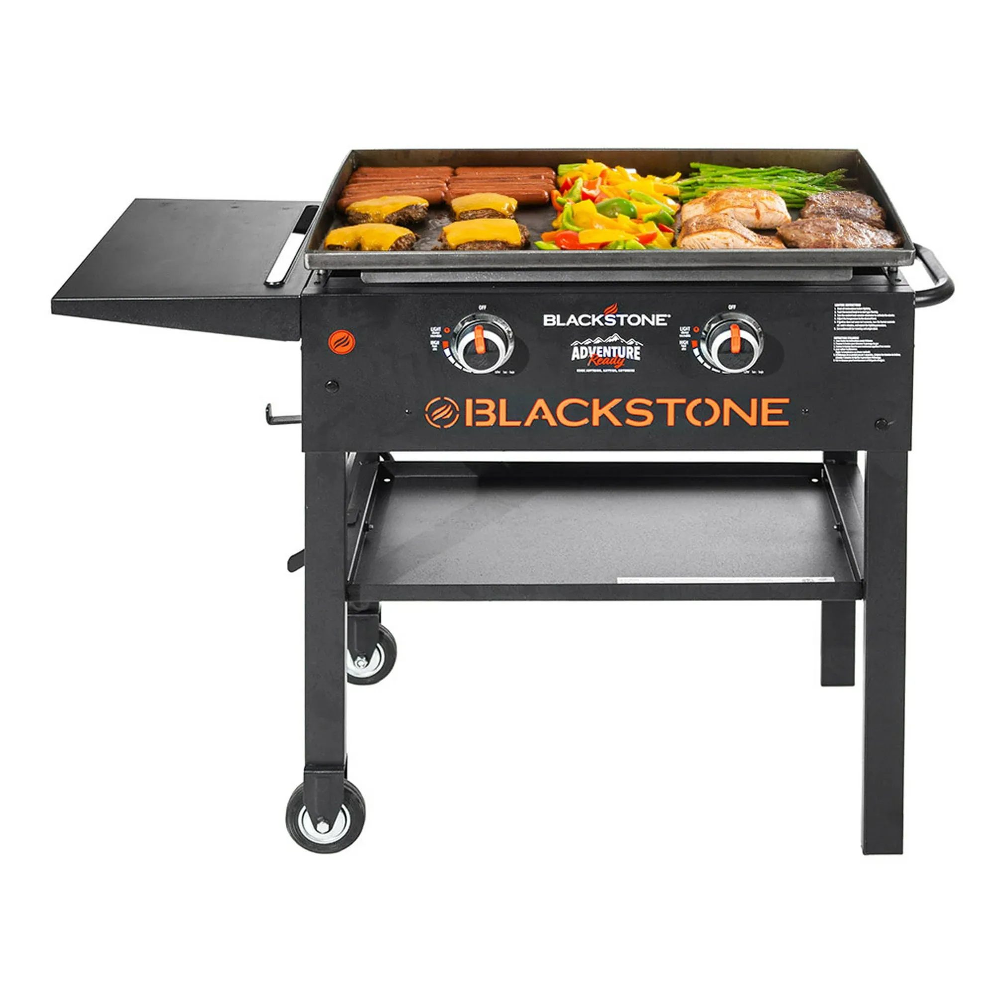 Blackstone Adventure Ready 2-Burner 28” Propane Griddle with Omnivore Griddle Plate