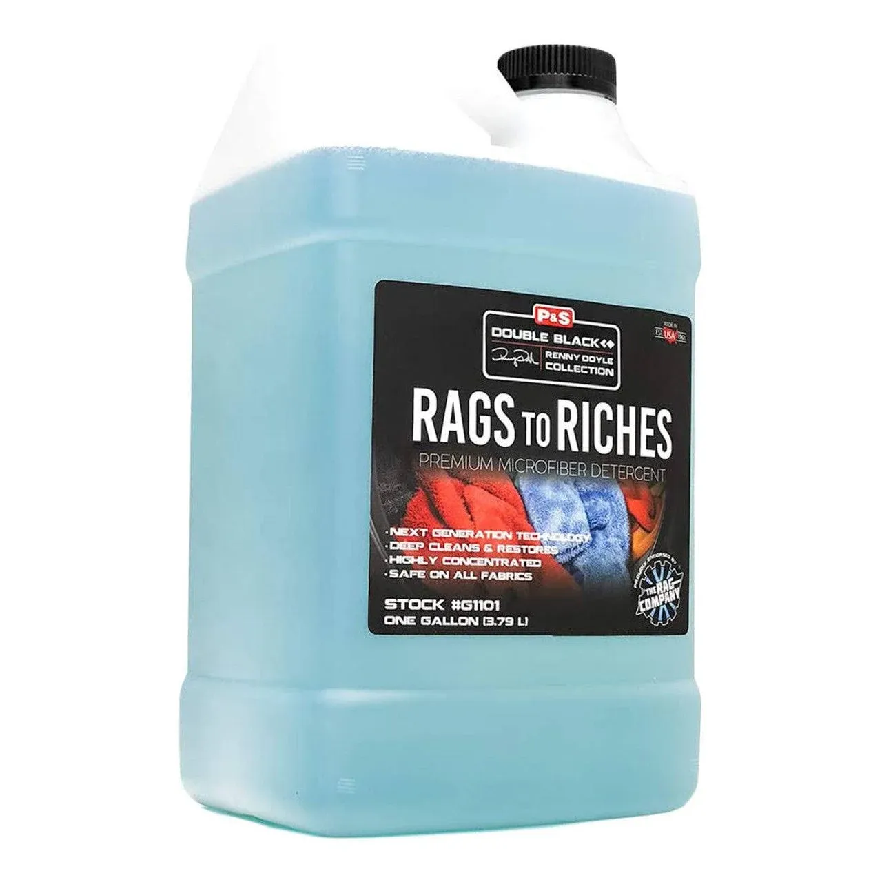 P & S Professional Detail Products Rags to Riches Premium Microfiber Detergent