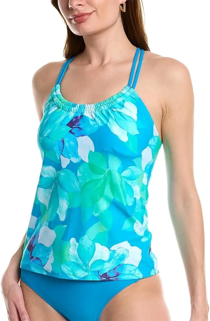 Next Third Eye Shirred Tankini Top