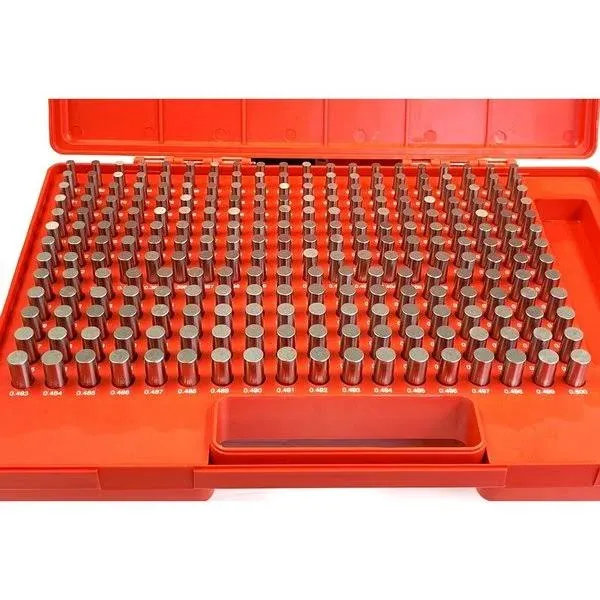 HHIP 4101-0012 (M2-) Pin Gage Set (0.251" - 0.500"), 250 Piece