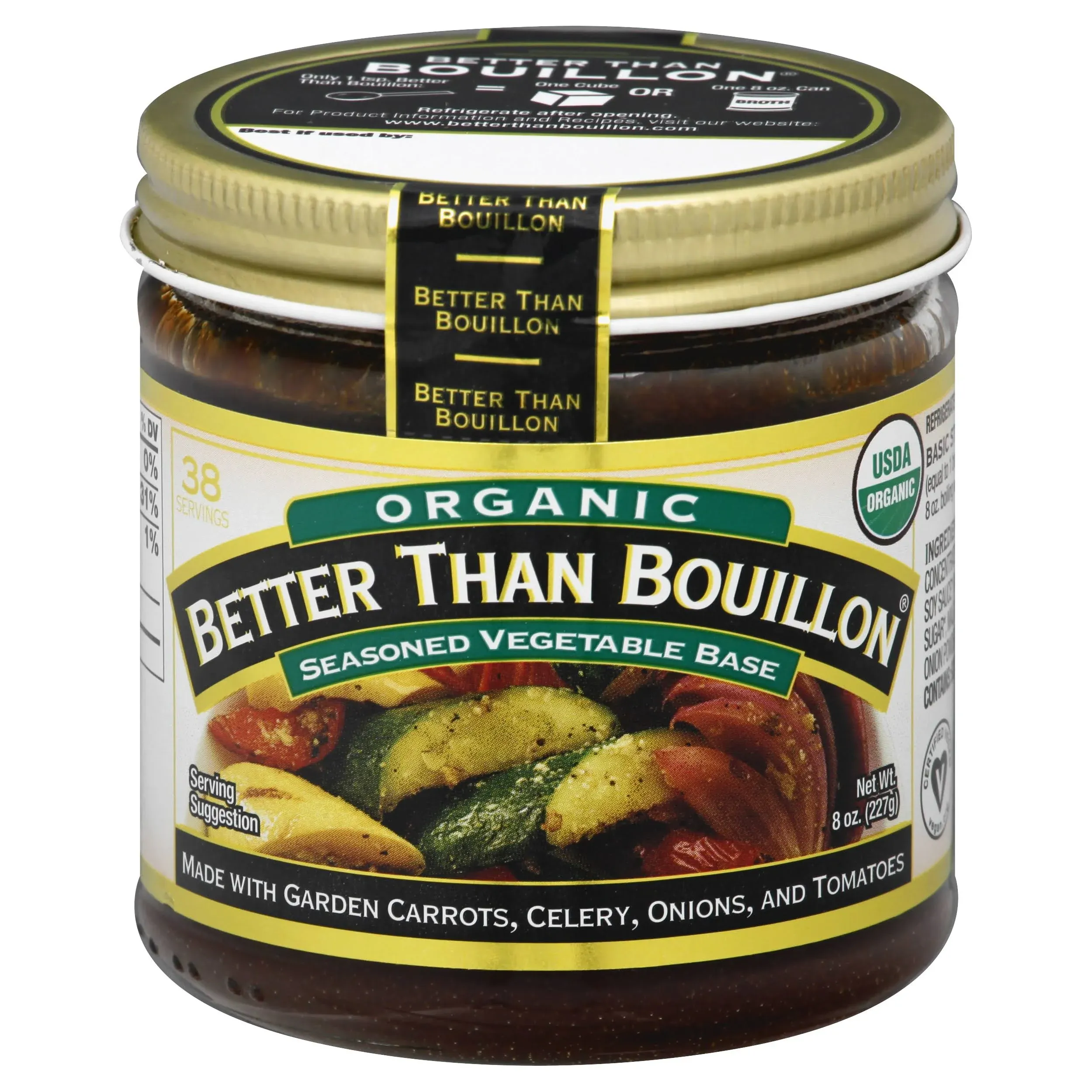 Better Than Bouillon Organic Seasoned Vegetable Base (21 oz)