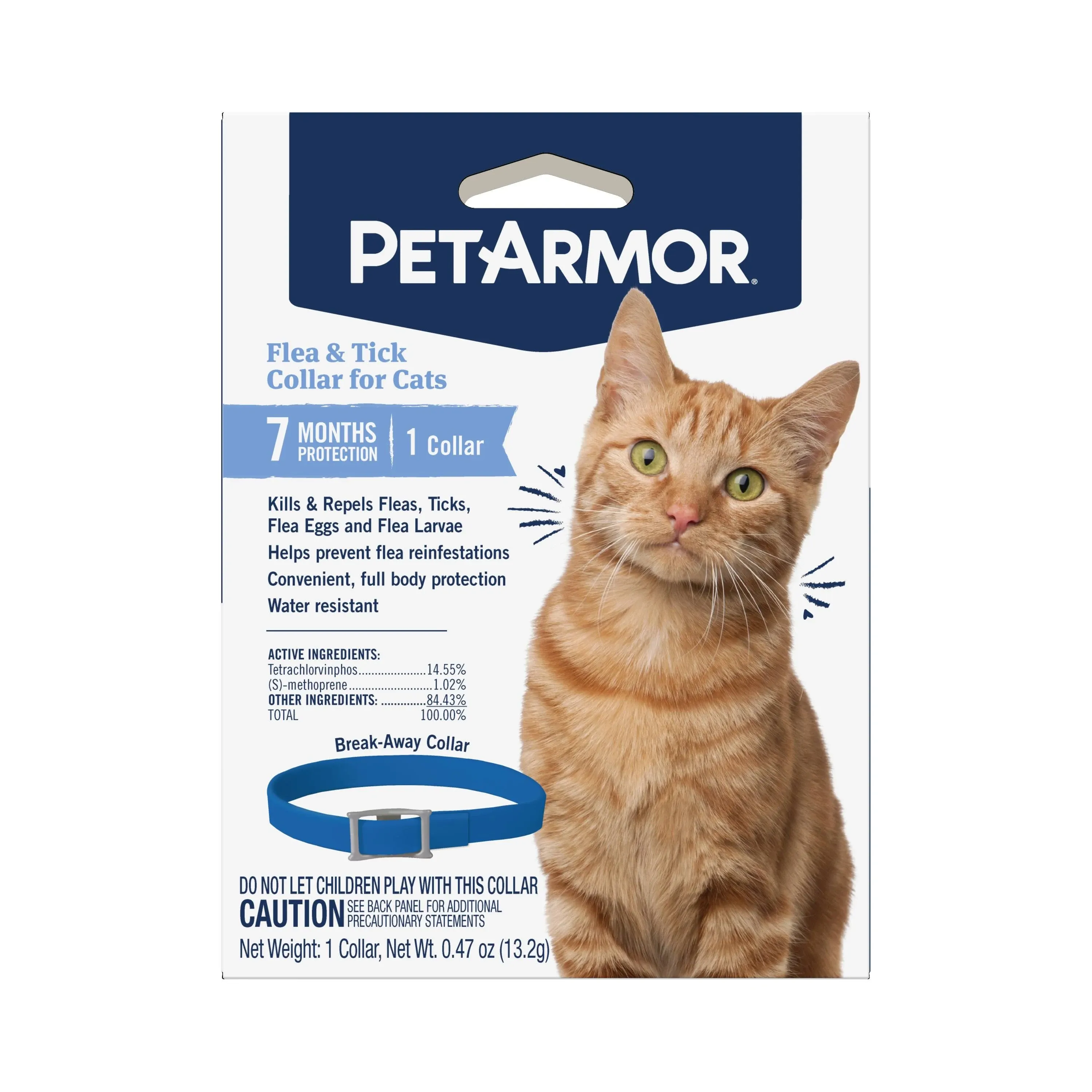 PetArmor Flea and Tick Collar for Cats, 1 Count