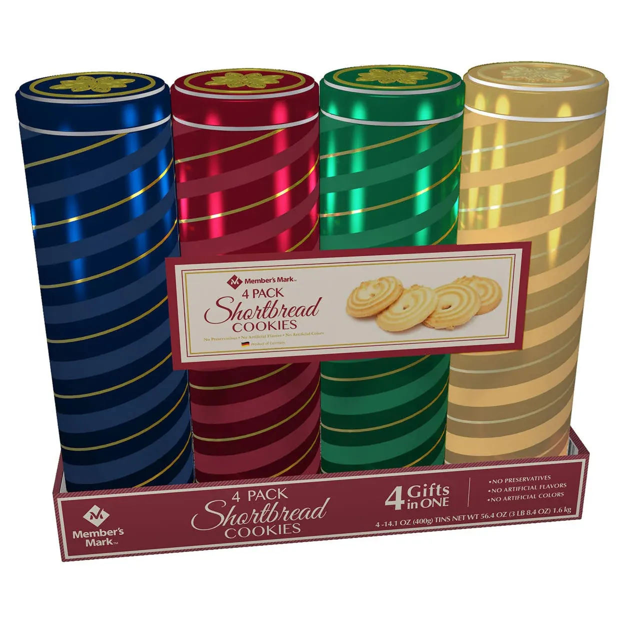 Member's Mark European 4-Pack Shortbread Cookies