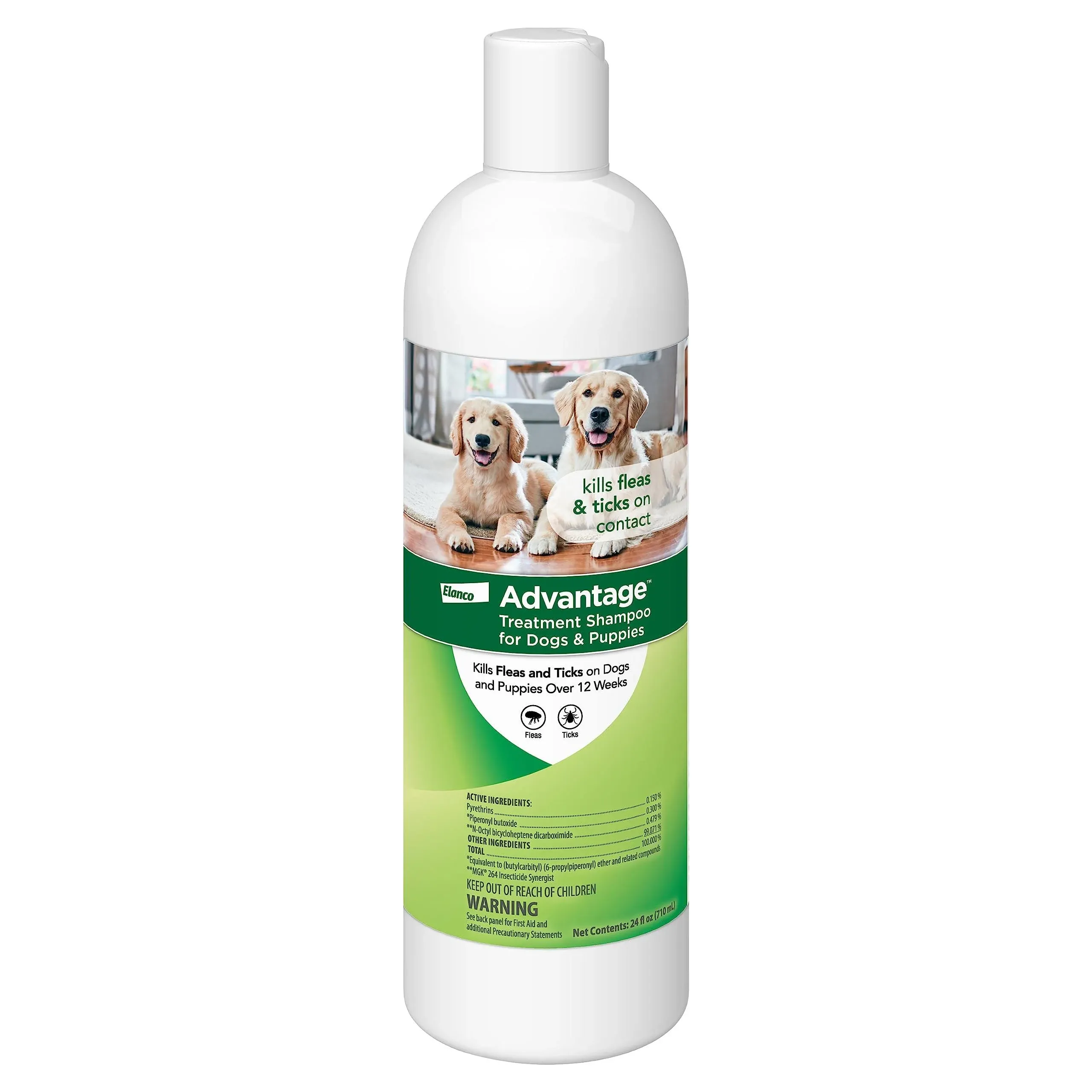 Advantage Flea & Tick Treatment Shampoo for Dogs & Puppies