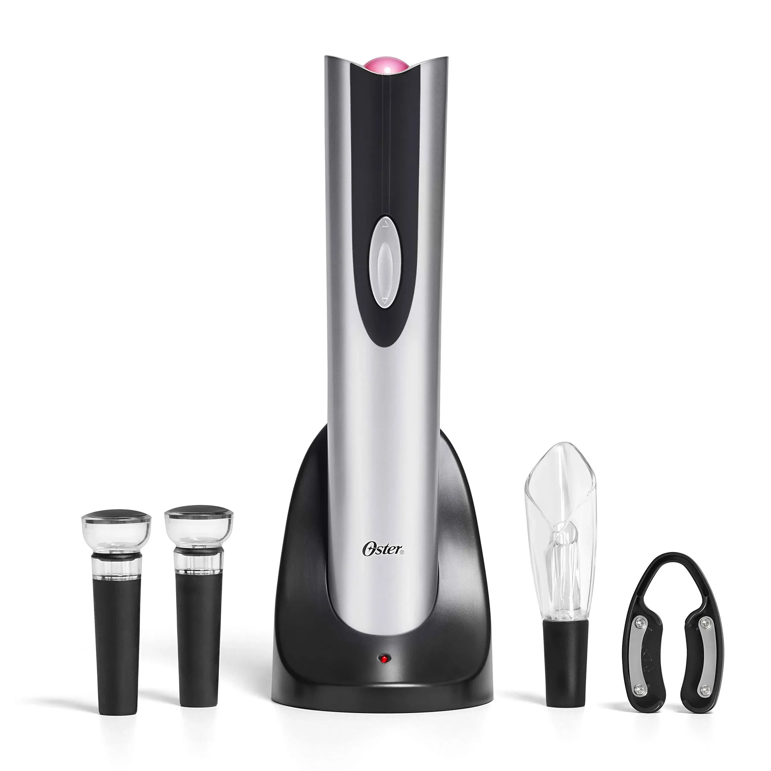 Oster Cordless Rechargeable Electric Wine Opener Wine Kit