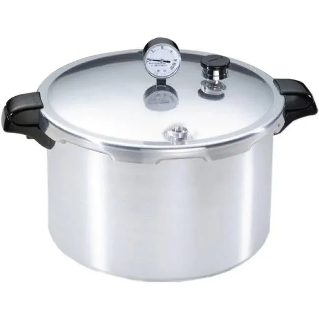 Presto 01755 16-Quart Aluminum canner Pressure Cooker, One Size, Silver 