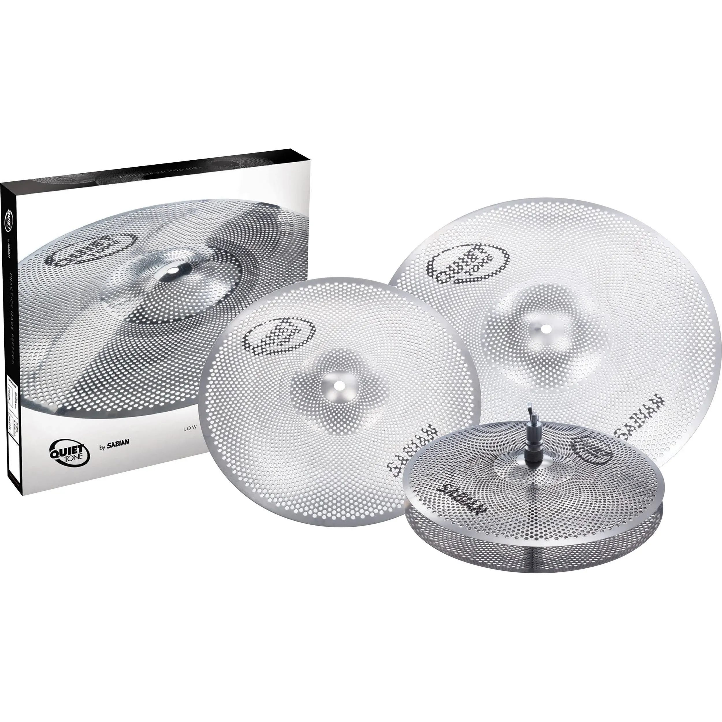 Sabian QTPC502 Quiet Tone Practice Cymbal Set