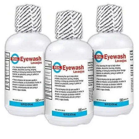 Rapid Care First Aid Sterile Saline Isotonic Eye Wash Solution