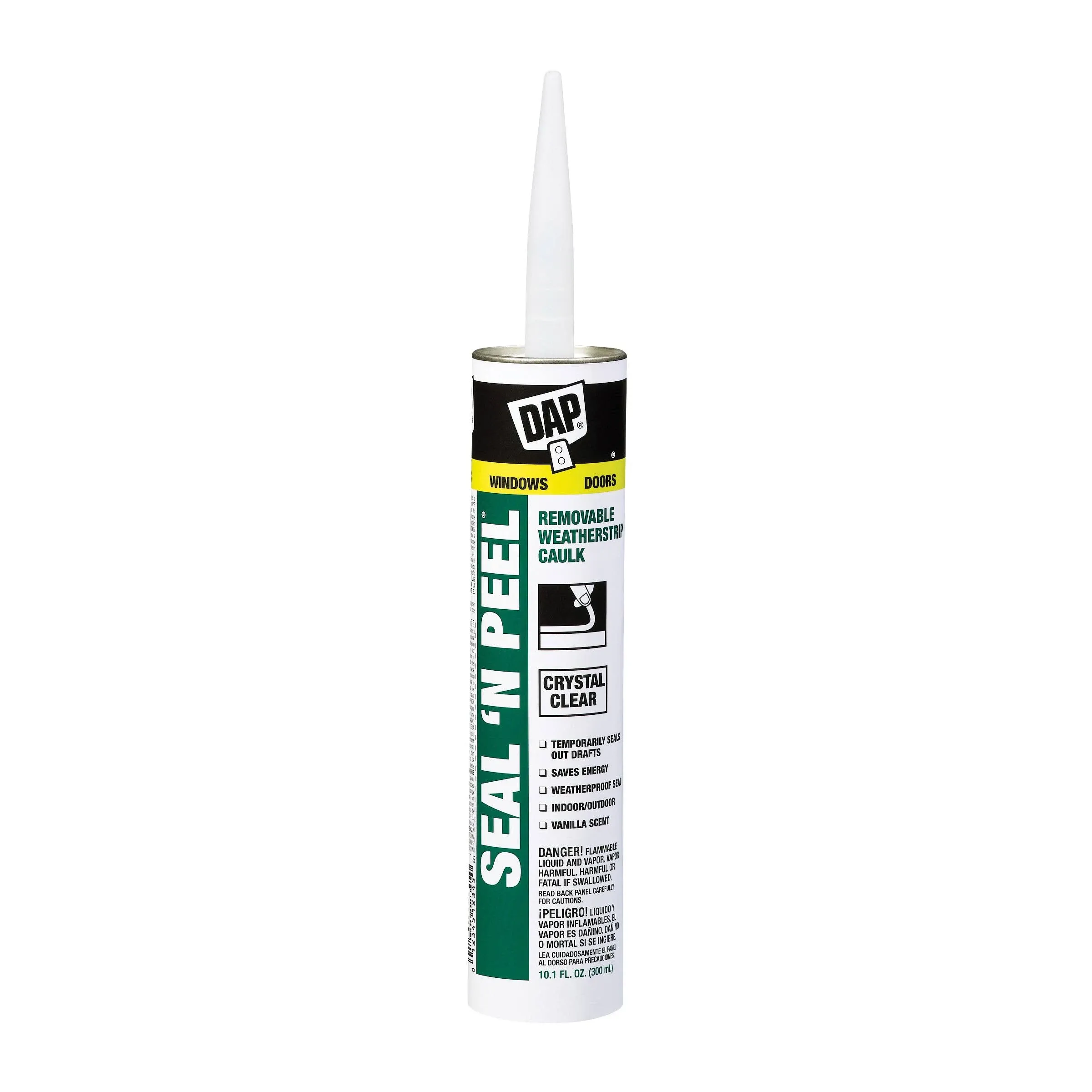 Dap 18354 Seal 'N Peel Removable Caulk, 10.1-Ounce