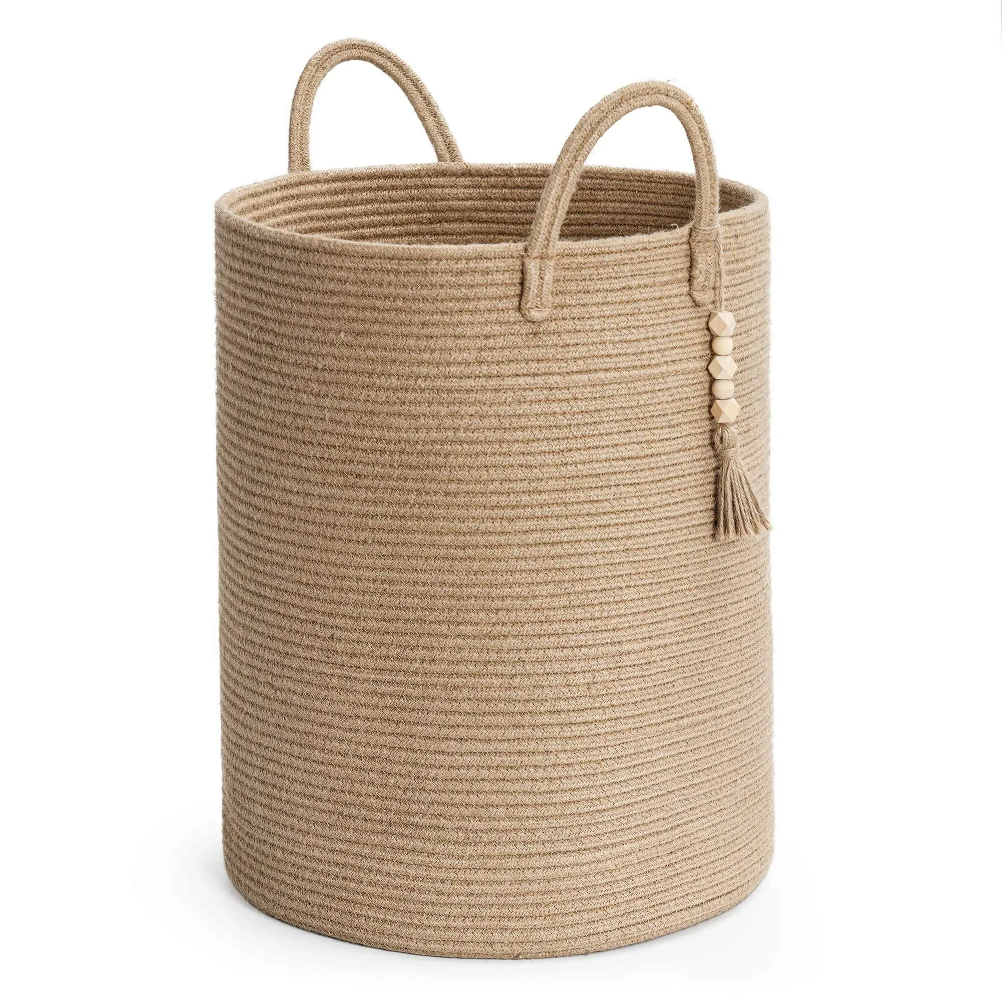 Goodpick Tall Wicker Laundry Basket