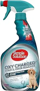 Simple Solution Oxy Charged Pet Stain and Odor Remover | Eliminates Pet Stains and Odors with 3X Cleaning Power